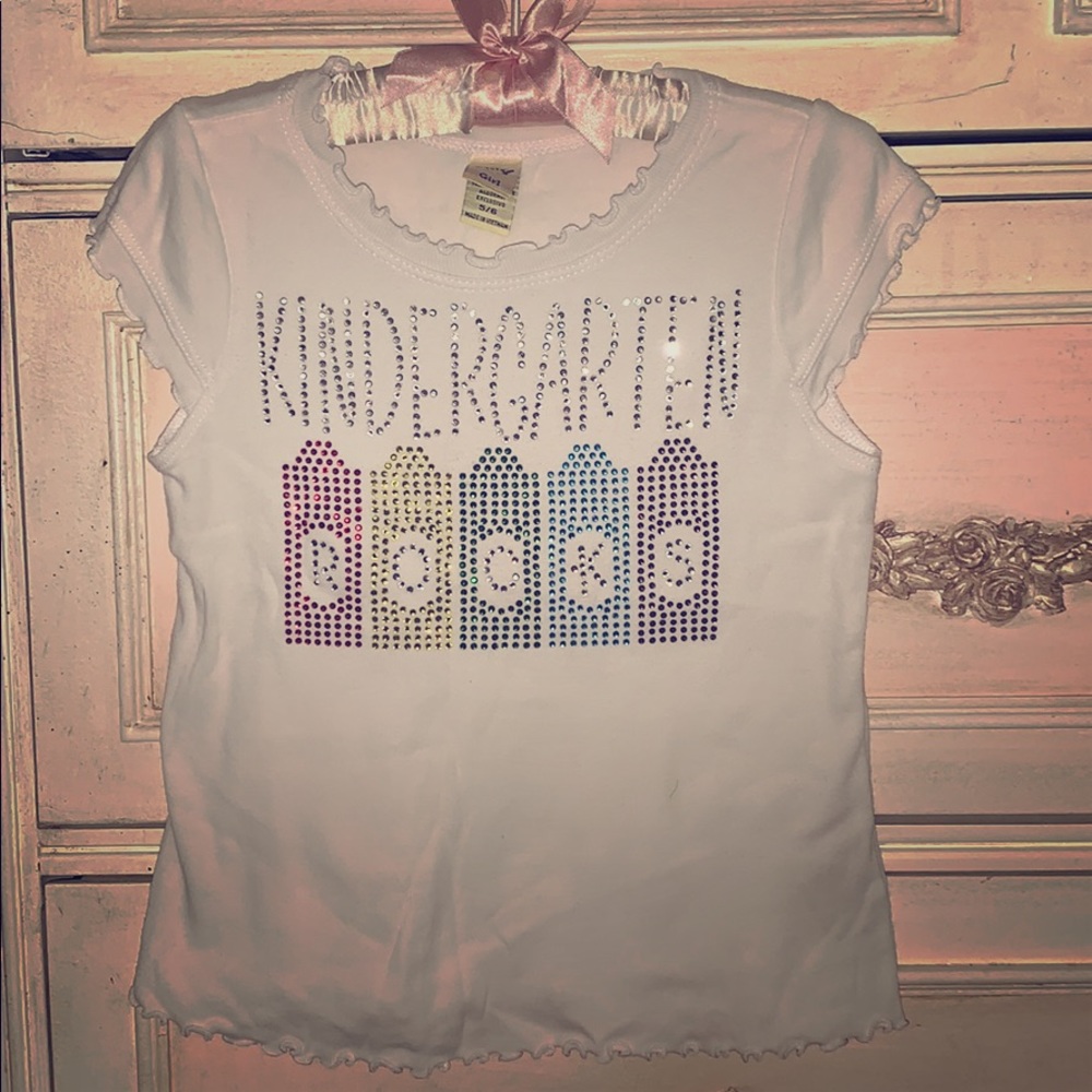 Like new studded Kindergarten Rocks Tee 5/6
